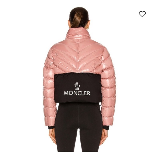 AUNTHENTIC MONCLER MORGA PINK JACKET SIZE 1 - Picture 15 of 16